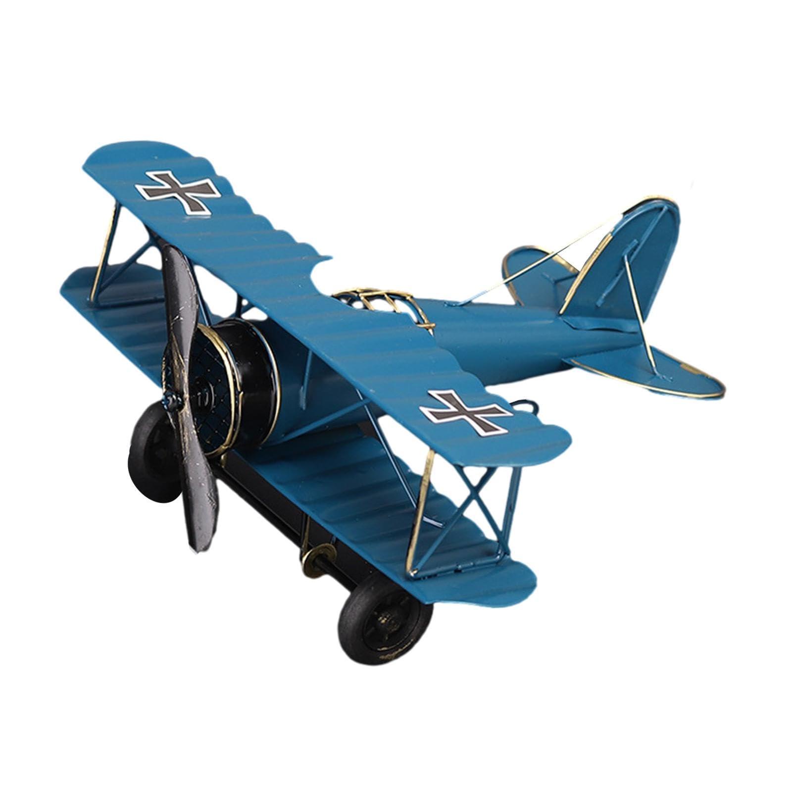 THE STYLE SUTRA Vintage Airplane Model Retro Home Decor Metal
